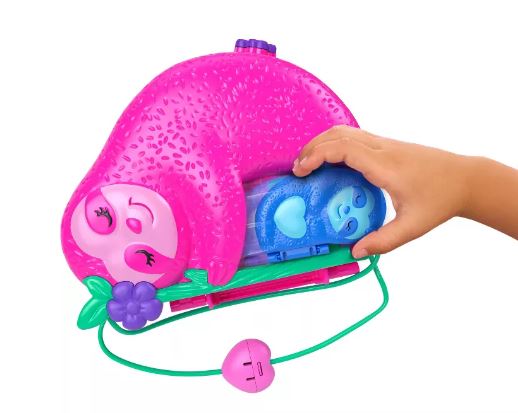 POLLY POCKET - SLOTH FAMILY 2 IN 1 PURSE COMPACT - Image 2
