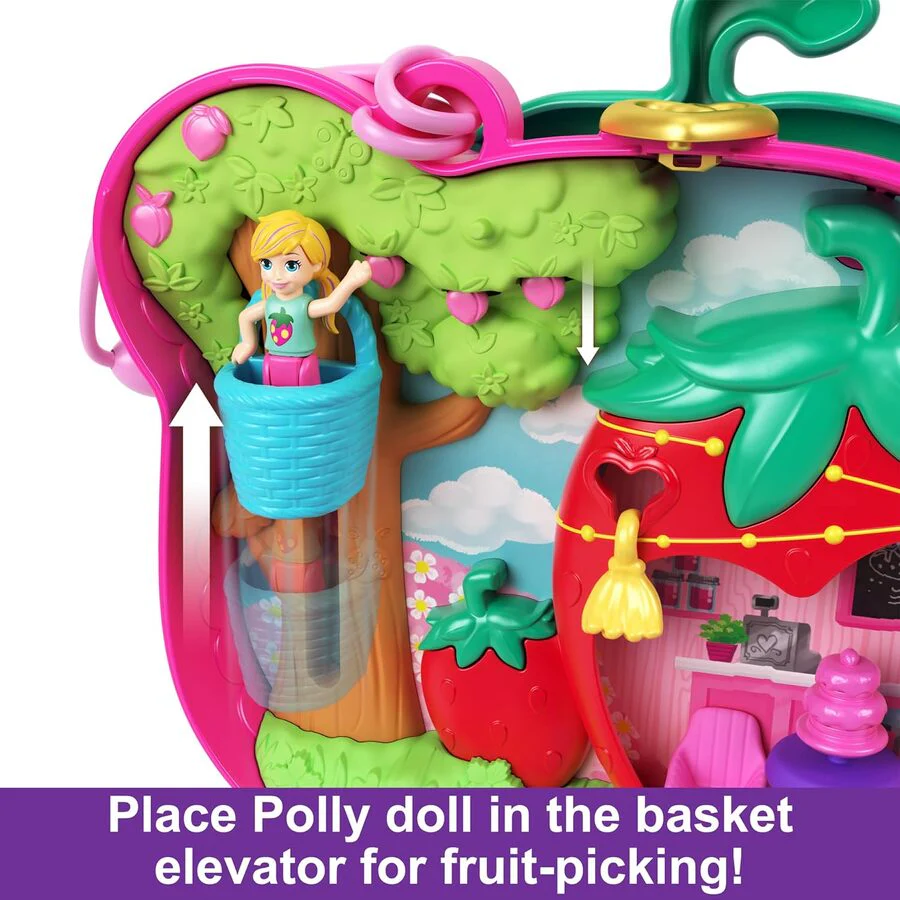 POLLY POCKET - STRAW BEARY PATCH COMPACT - Image 3
