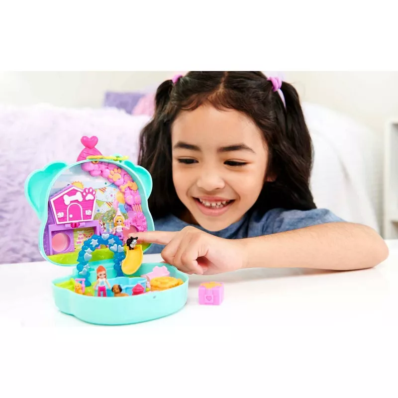 POLLY POCKET - COMPACT CASE - DOGGY BIRTHDAY BASH - Image 2