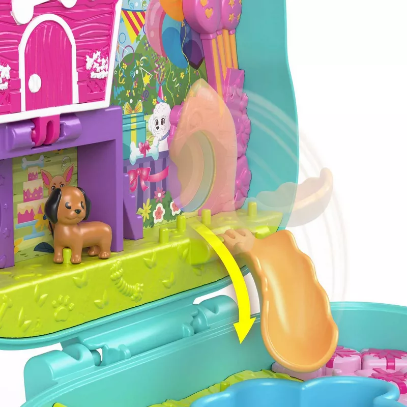 POLLY POCKET - COMPACT CASE - DOGGY BIRTHDAY BASH - Image 6