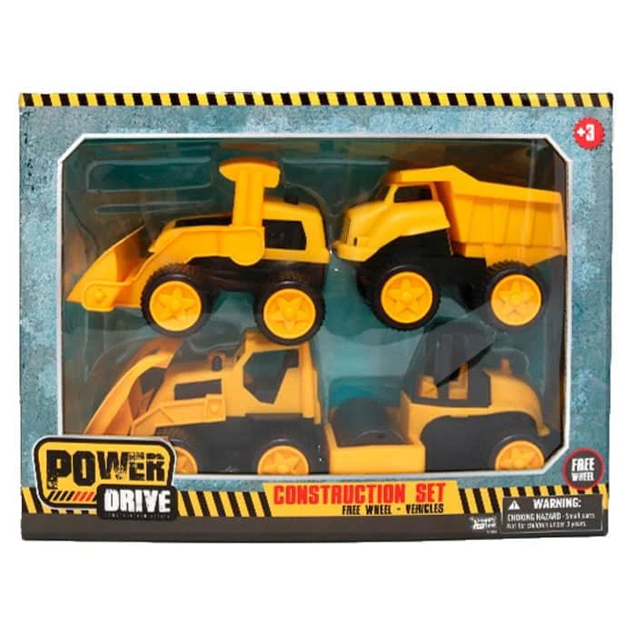 POWERDRIVE 4PC CONSTRUCTION SET