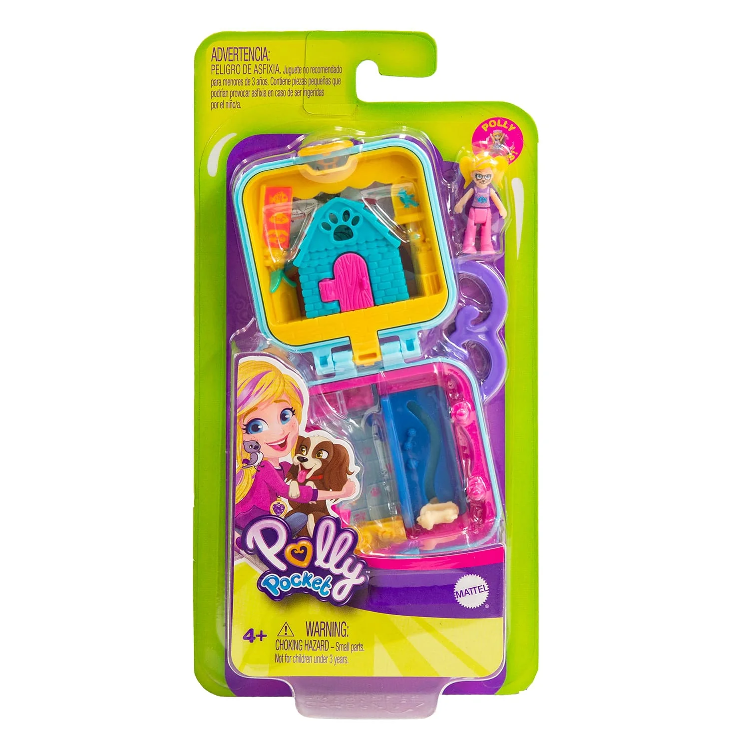 POLY POCKET TINY POCKET PLACES COMPACT - DOG KENNEL