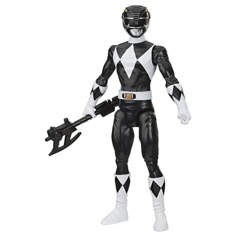 POWER RANGER 12IN MMPR BLACK RANGER
