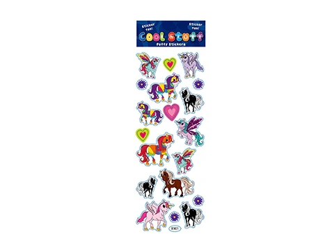 PUFFY STICKERS UNICORNS