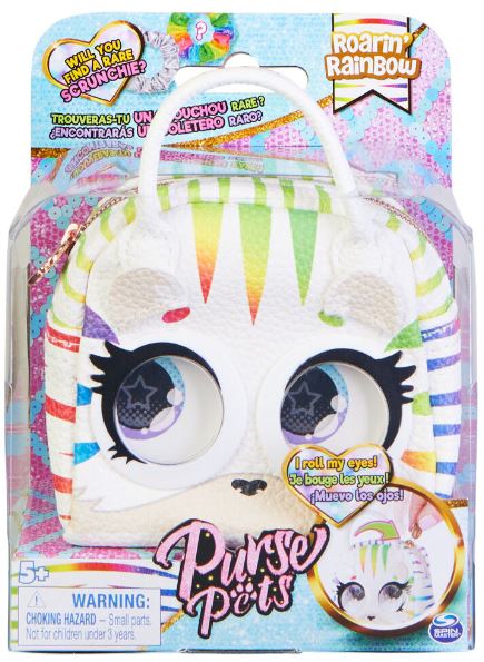 PURSE PETS MICRO - ROARIN' RAINBOW