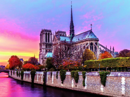 PUZZLE 1500 PC PICTURESQUE NOTRE DAME - Image 2