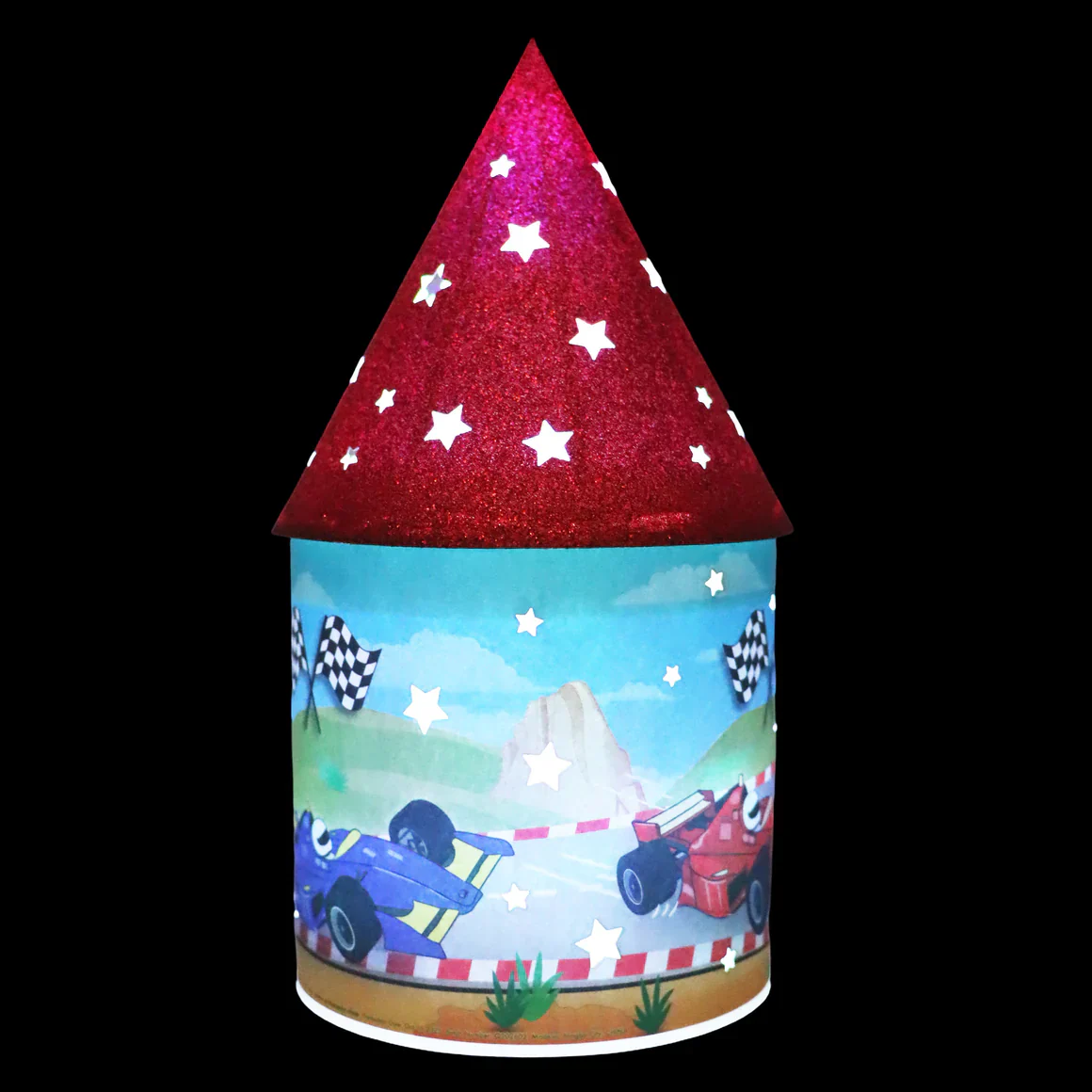 RACING CARS LED COLOUR CHANGING LANTERN - Image 5