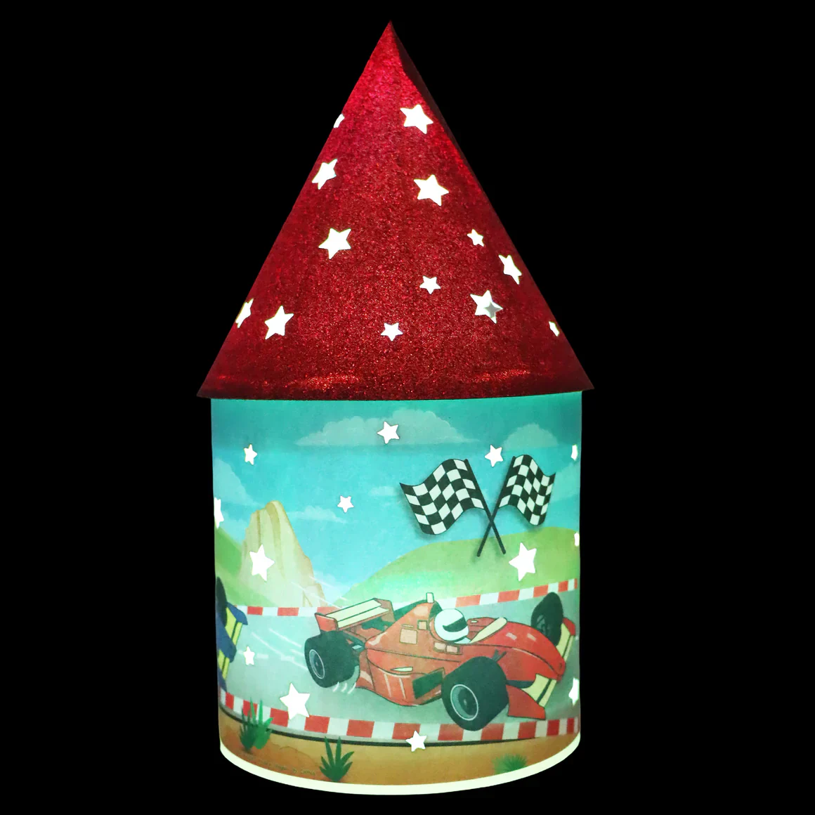 RACING CARS LED COLOUR CHANGING LANTERN - Image 6