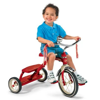 RADIO FLYER CLASSIC RED DUAL DECK TRICYCLE - Image 2