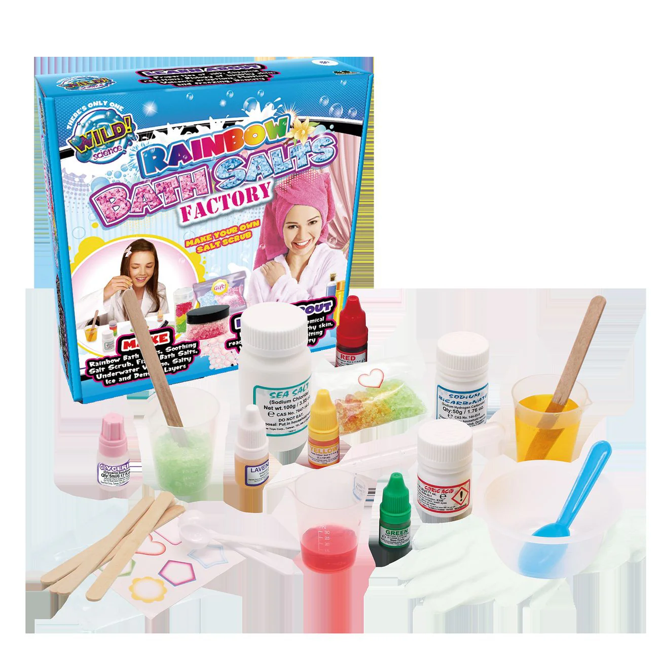 RAINBOW BATH SALTS FACTORY