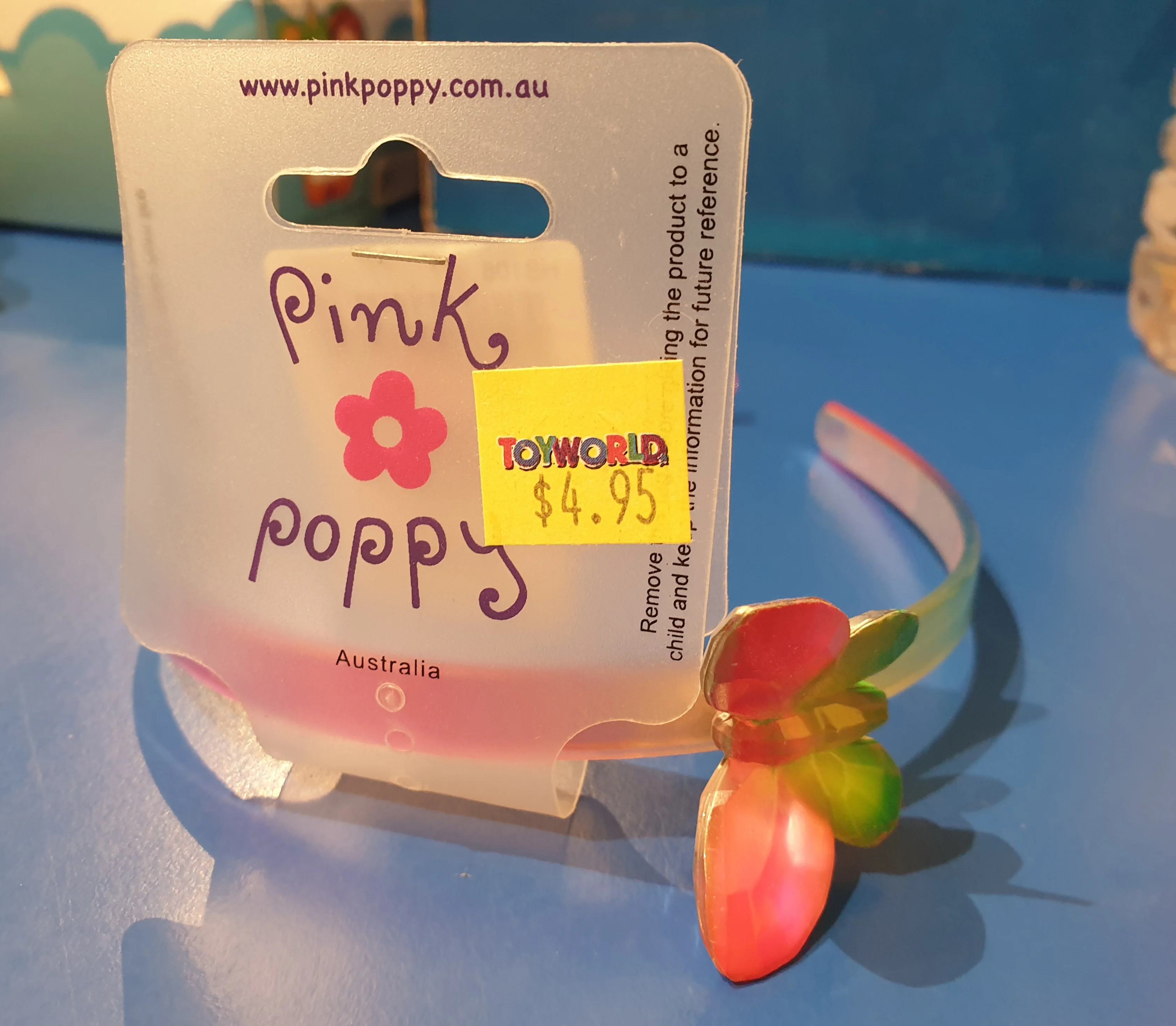 PINK POPPY RAINBOW FANTASY HEADBAND