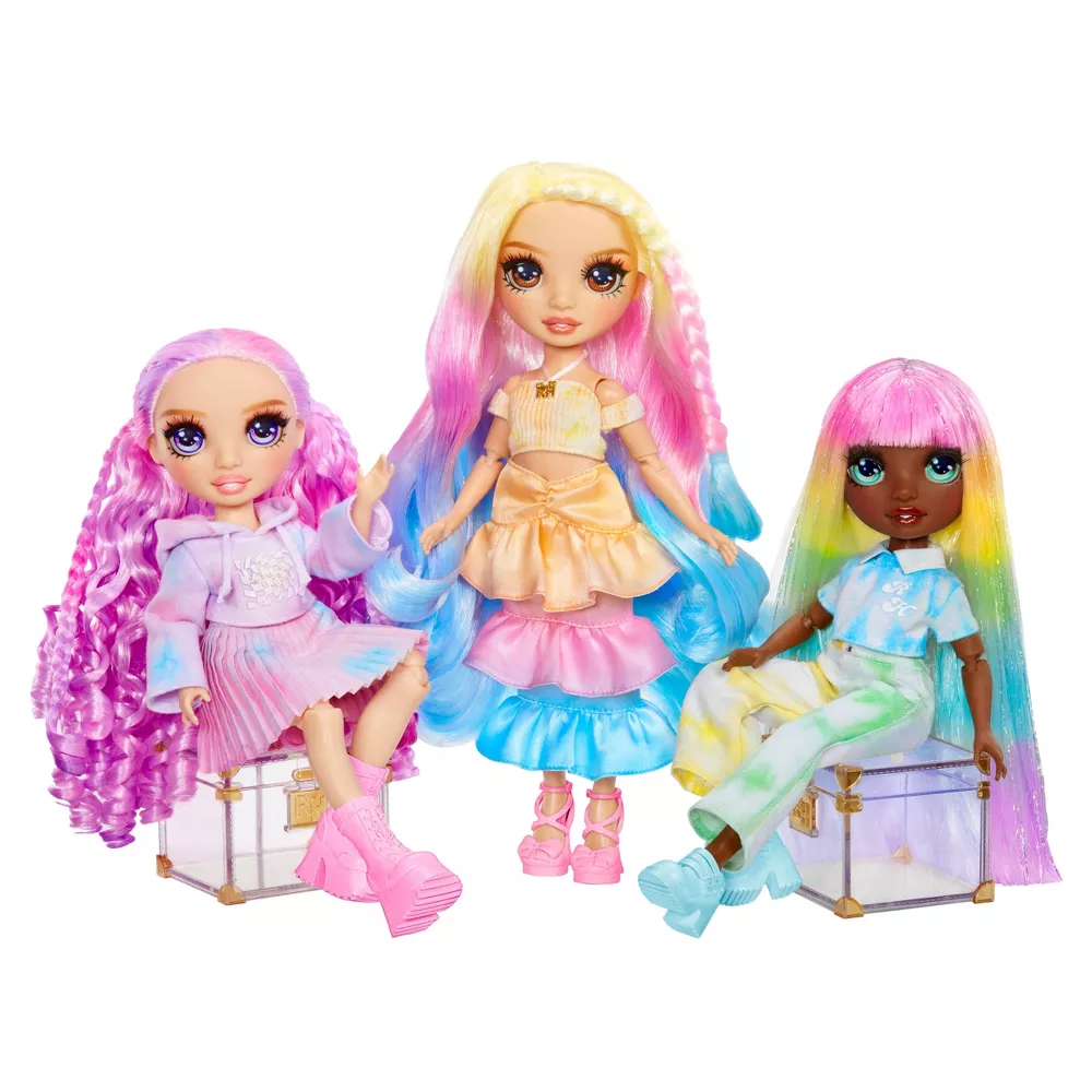 Rainbow High Colour and Create New Theme Dolls - Purple eyes - Image 3