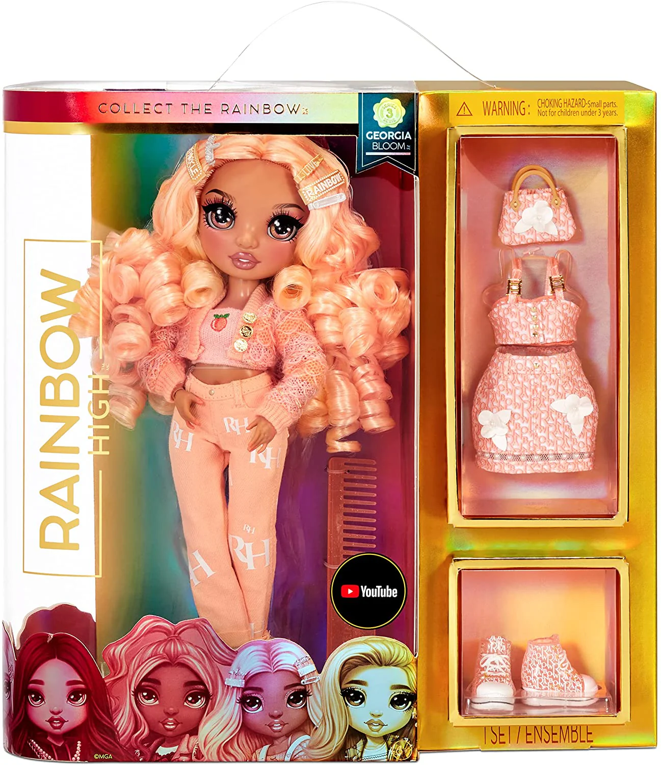 RAINBOW HIGH CORE FASHION DOLLS - GEORGIA