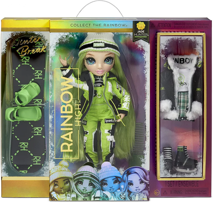 RAINBOW HIGH FASHION WINTER BREAK DOLL - JADE HUNTER