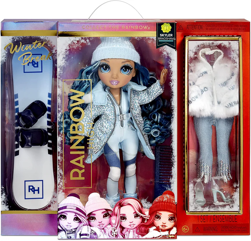 RAINBOW HIGH FASHION WINTER BREAK DOLL - SKYLER BRADSHAW