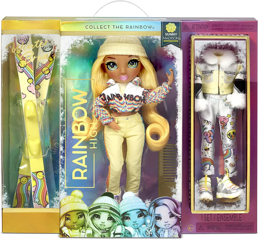 RAINBOW HIGH FASHION WINTER BREAK DOLL - SUNNY MADISON