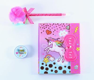 RAINBOW SECRET LOCK JOURNAL SET - Image 3