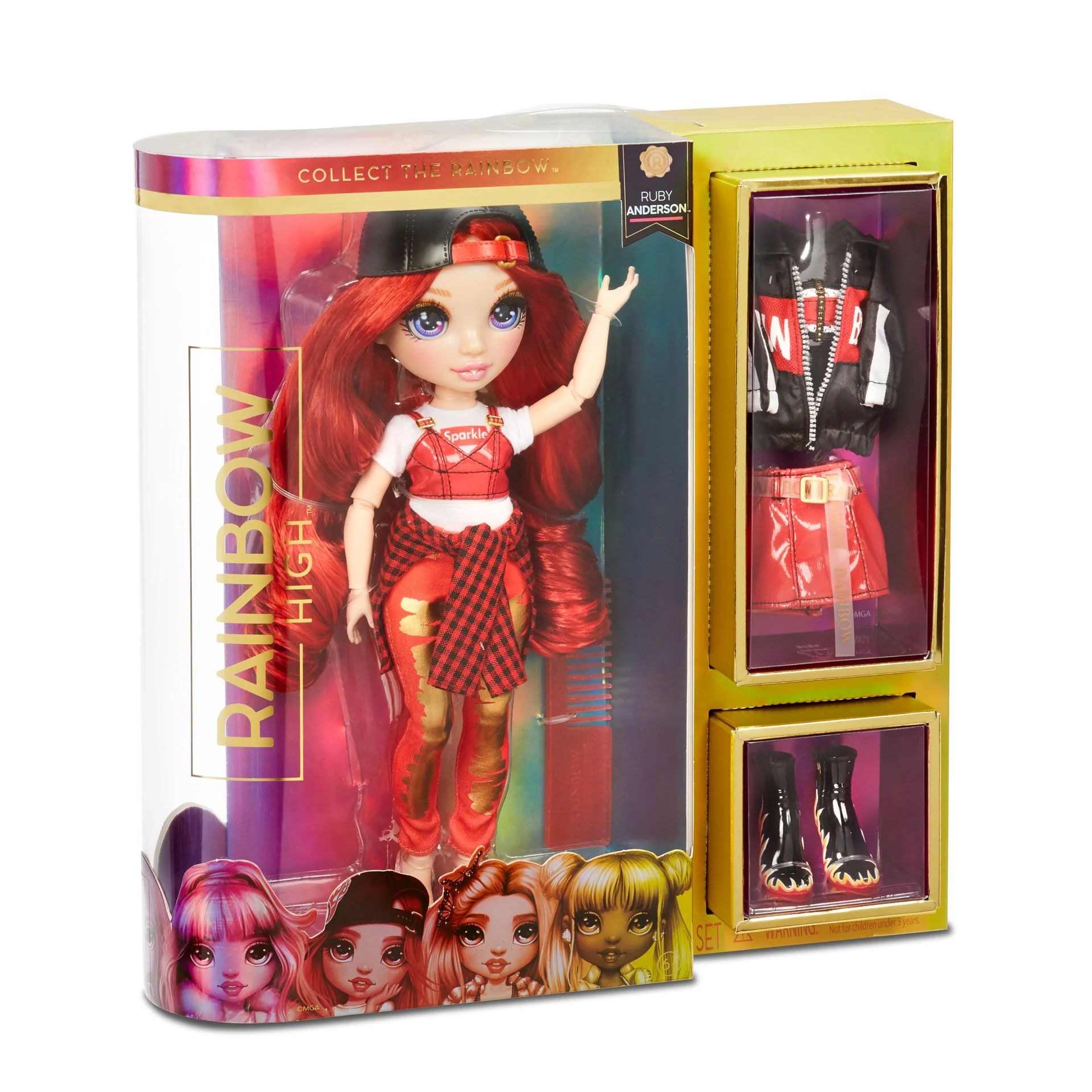 RAINBOW HIGH FASHION DOLL- RUBY ANDERSON