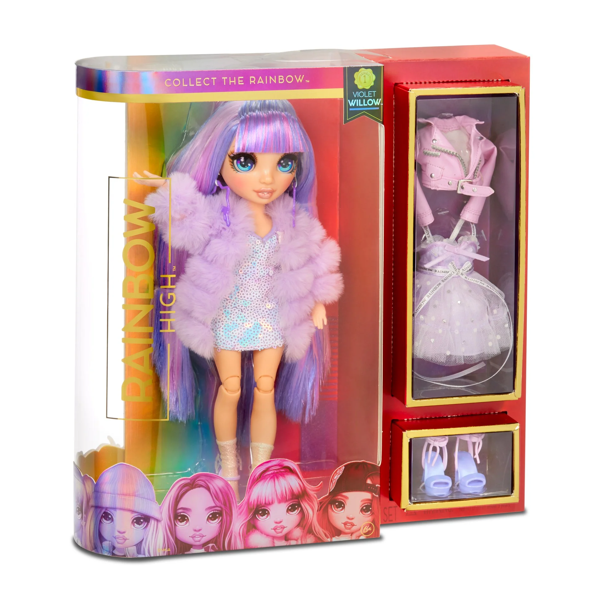 RAINBOW HIGH FASHION DOLL- VIOLET WILLOWS
