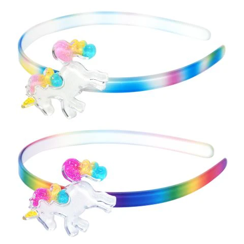 PINK POPPY - RAINBOW UNICORN HEADBAND