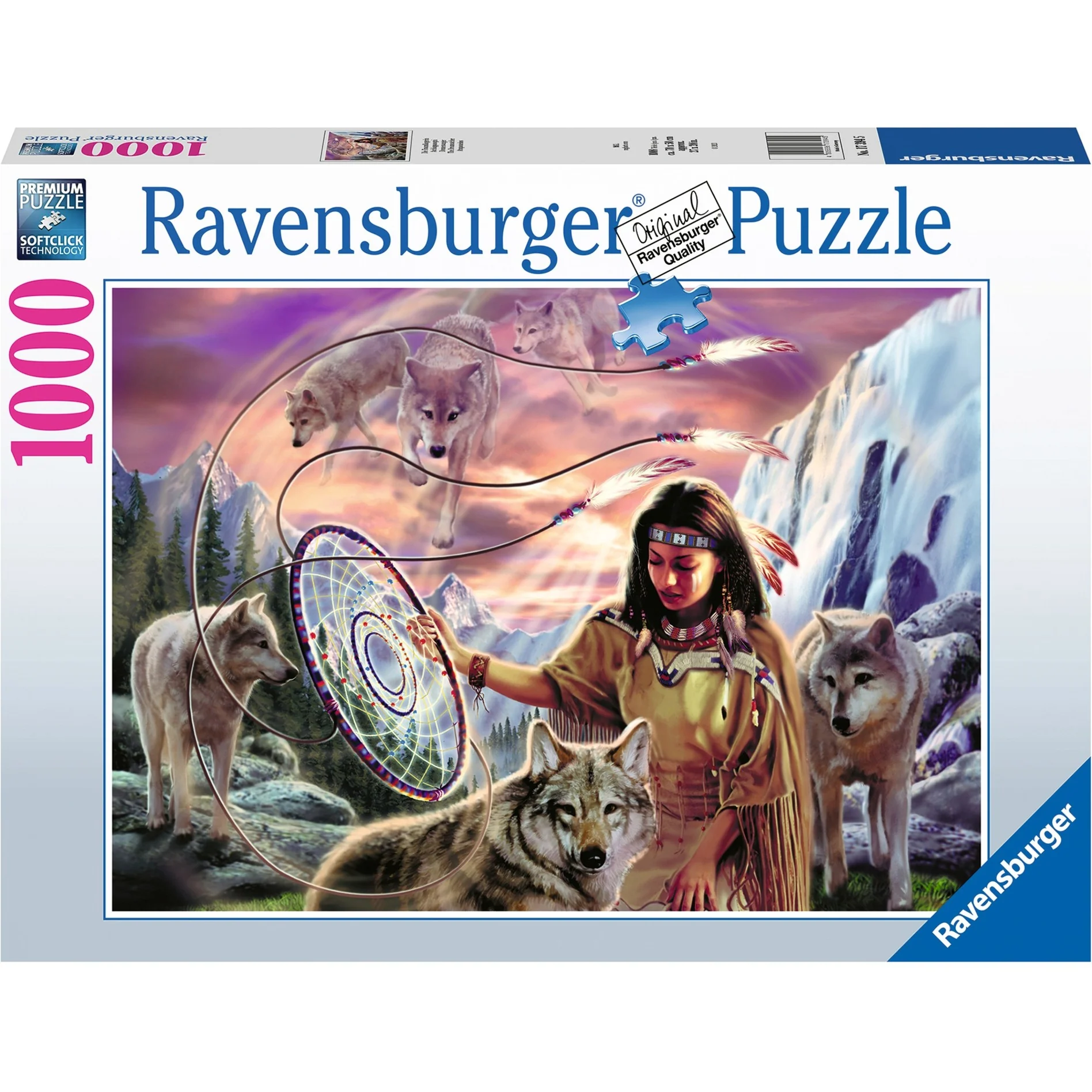 RAVENSBURGER 173945 THE DREAMCATCHER 1000 PIECE PUZZLE