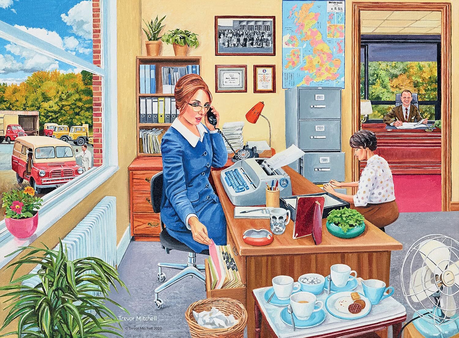 RAVENSBURGER 174904 - HAPPY DAYS NO 4 X 500 PIECE PUZZLE - Image 5
