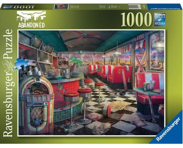 RAVENSBURGER 175093 - DECAYING DINER 1000 PIECE PUZZLE