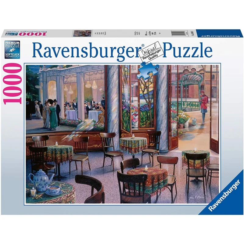 RAVENSBURGER A CAFÉ VISIT 1000PC