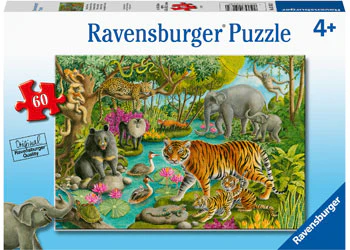 RAVENSBURGER ANIMALS OF INDIA 60PC PUZZLE