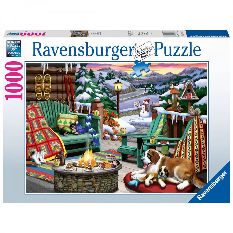 RAVENSBURGER - APRES ALL DAY 1000 PIECE PUZZLE