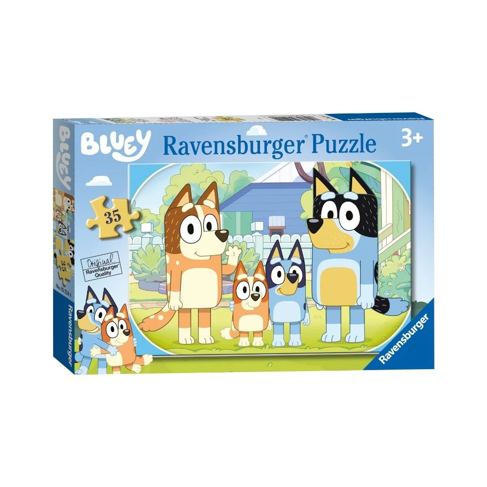 RAVENSBURGER BLUEY FAMILY TIME 35PC PUZZLE