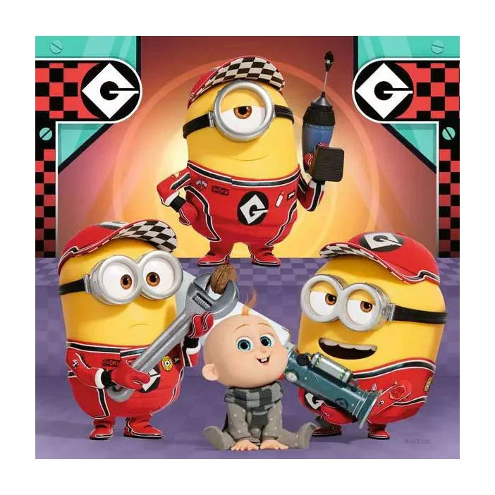 RAVENSBURGER - DESPICABLE ME4 - DESPICABLE ALWAYS 3X49 PIECE PUZZLE - Image 2