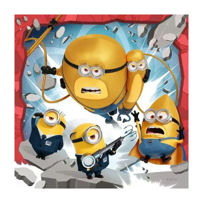 RAVENSBURGER - DESPICABLE ME4 - DESPICABLE ALWAYS 3X49 PIECE PUZZLE - Image 3