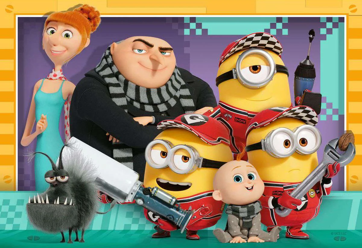 RAVENSBURGER - DESPICABLE ME4 - NO JOB TOO SMALL 35 PIECE PUZZLE - Image 2