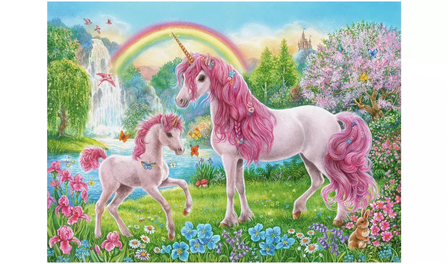 RAVENSBURGER - MAGICAL UNICORNS 4 X 100 PIECE PUZZLE - Image 5