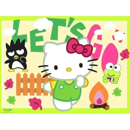RAVENSBURGER HELLO KITTY BUMPER PUZZLE PACK 4X100 PIECE PUZZLES - Image 3