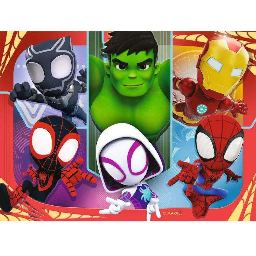 RAVENSBURGER MARVEL SPIDEY AND HIS AMAZING FRIENDS - ITS SPIDEY TIME - Image 4