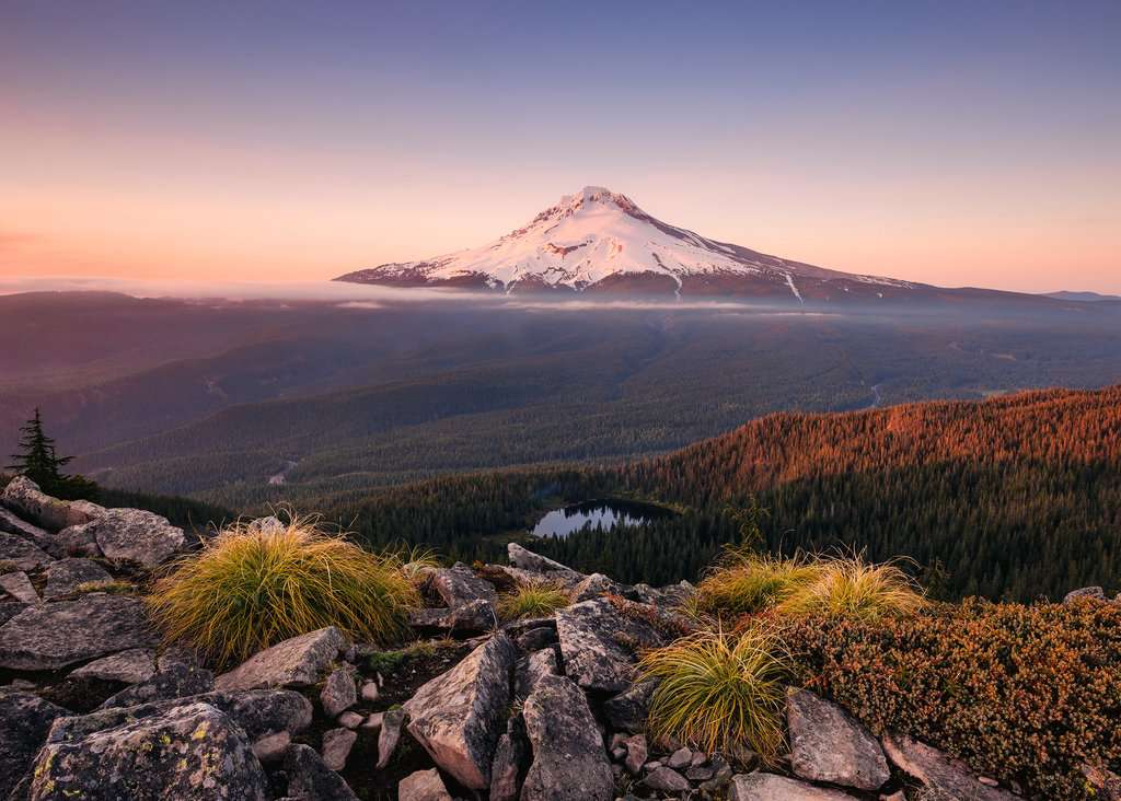 RAVENSBURGER - MOUNT HOOD - OREGON - USA PUZZLE 1000PC
