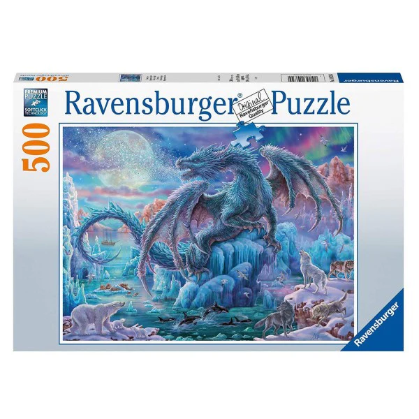 RAVENSBURGER MYSTICAL DRAGONS 500PC