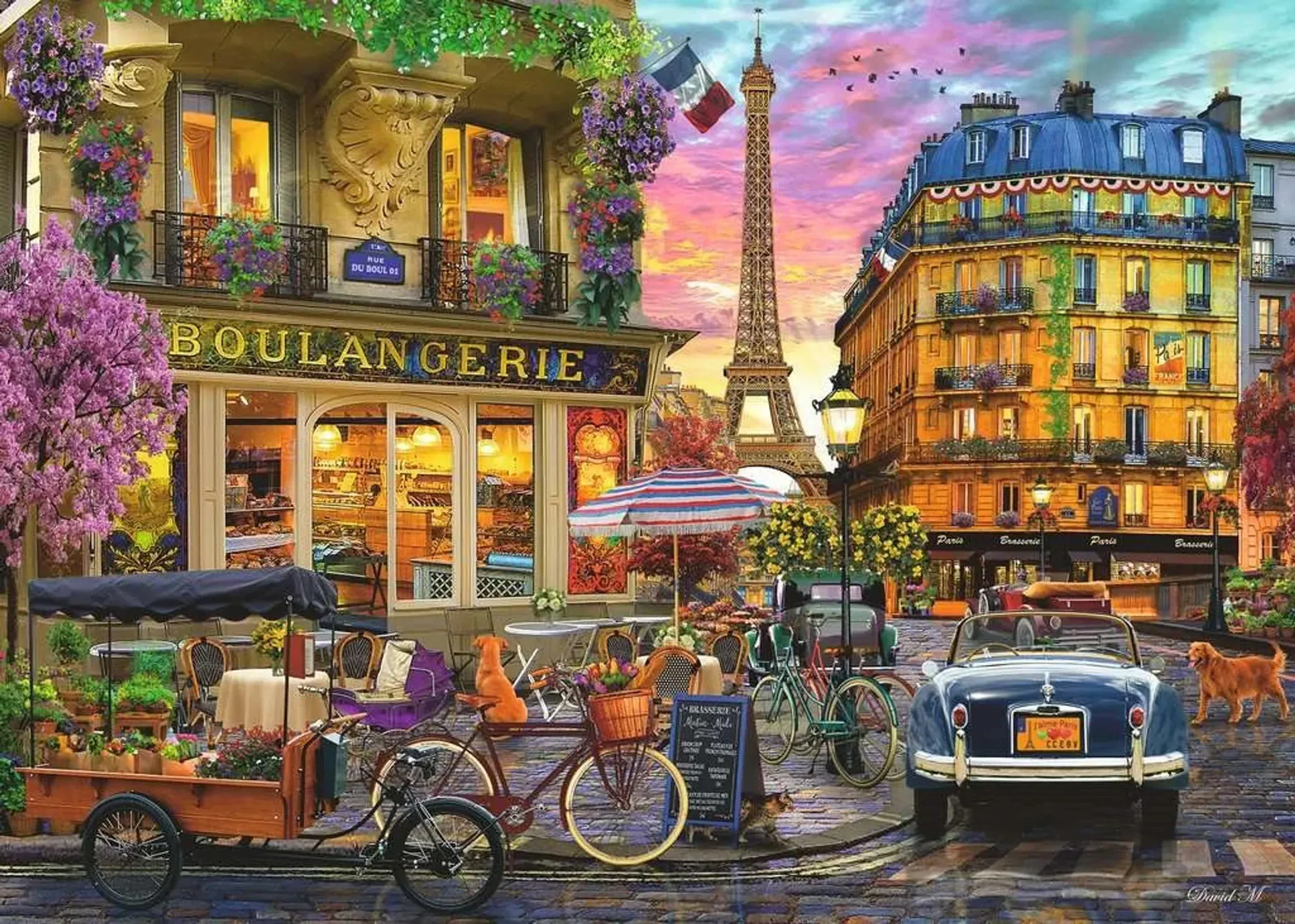 RAVENSBURGER PARIS AT DAWN 1000 PIECE PUZZLE - Image 2