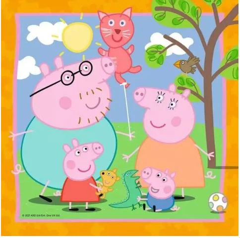 RAVENSBURGER PEPPA'S FAMILY AND FRIENDS 3X49 PC - Image 5