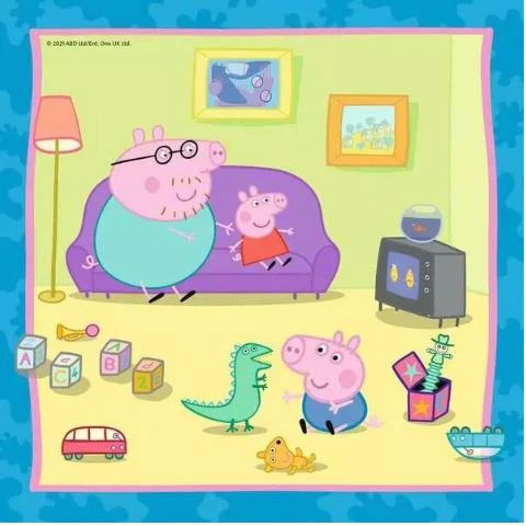 RAVENSBURGER PEPPA'S FAMILY AND FRIENDS 3X49 PC - Image 6