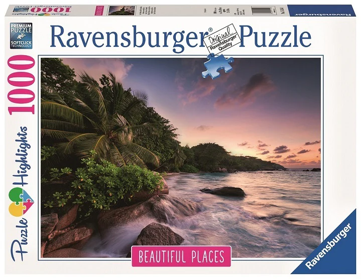 RAVENSBURGER - PRASLIN ISLAND - SEYCHELLES1000PC