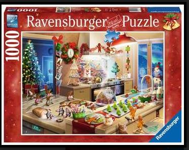 RAVENSBURGER PUZZLE 175635 MERRY MISCHIEF 1000 PIECE PUZZLE