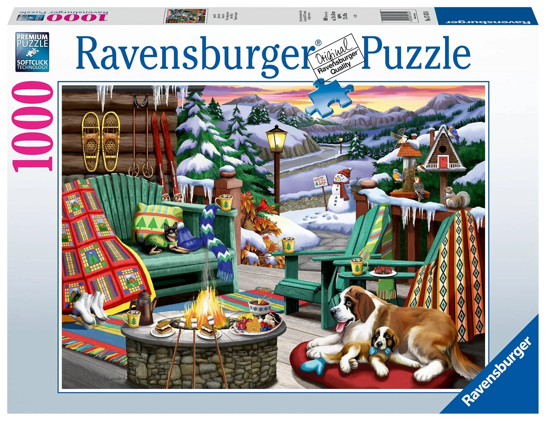 RAVENSBURGER PUZZLE - APRES ALL DAY 1000 PIECE