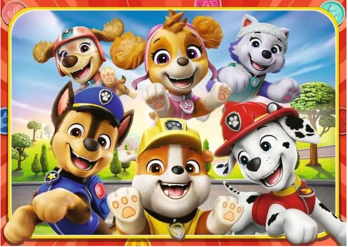 RAVENSBURGER PUZZLE PAW PATROL PUP POWER GIANT FLOOR PUZZLE 24 PCS - Image 2
