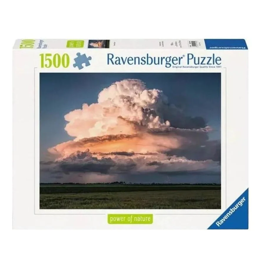 RAVENSBURGER PUZZLE - 'CUMULUS EPOS' POWER OF NATURE SERIES 1500PC