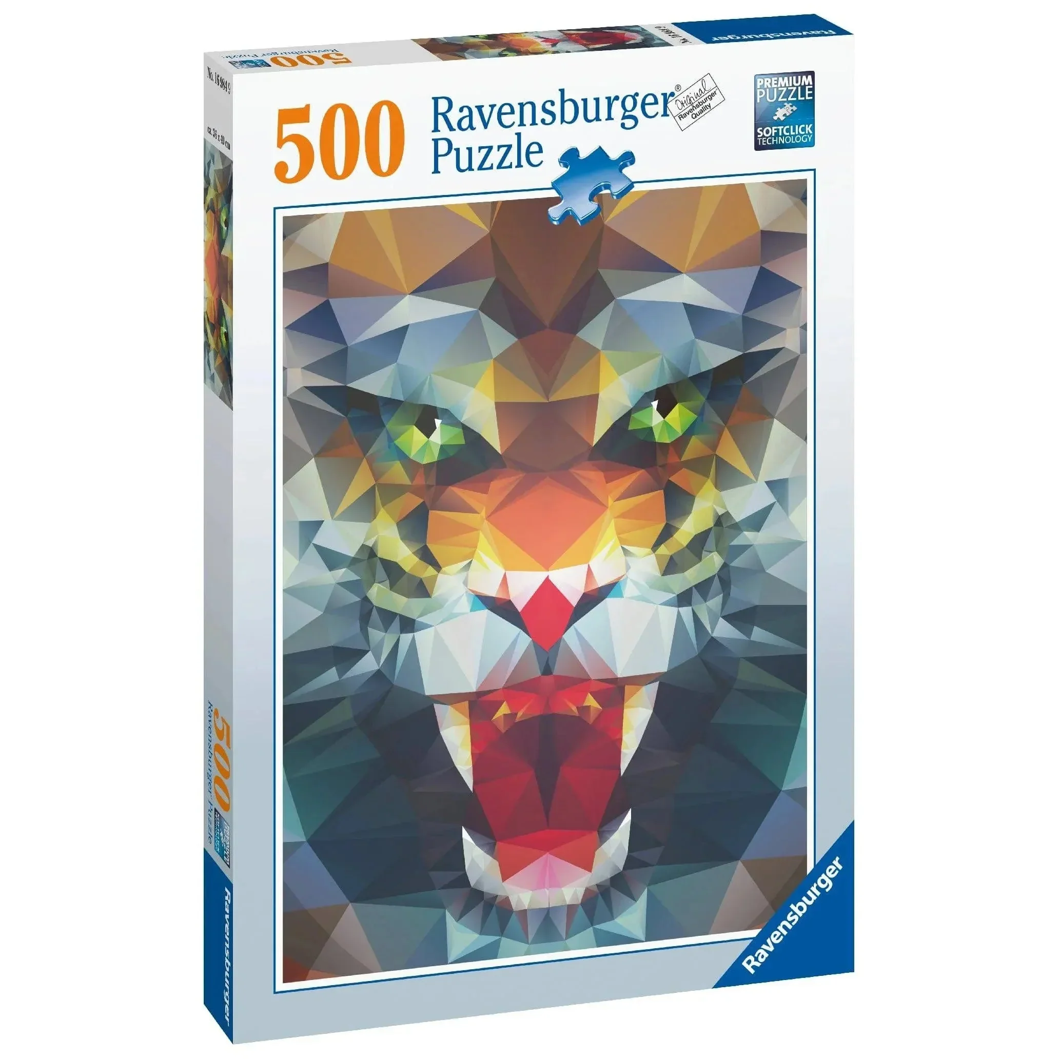 RAVENSBURGER PUZZLE - POLYGON LION 500 PIECES