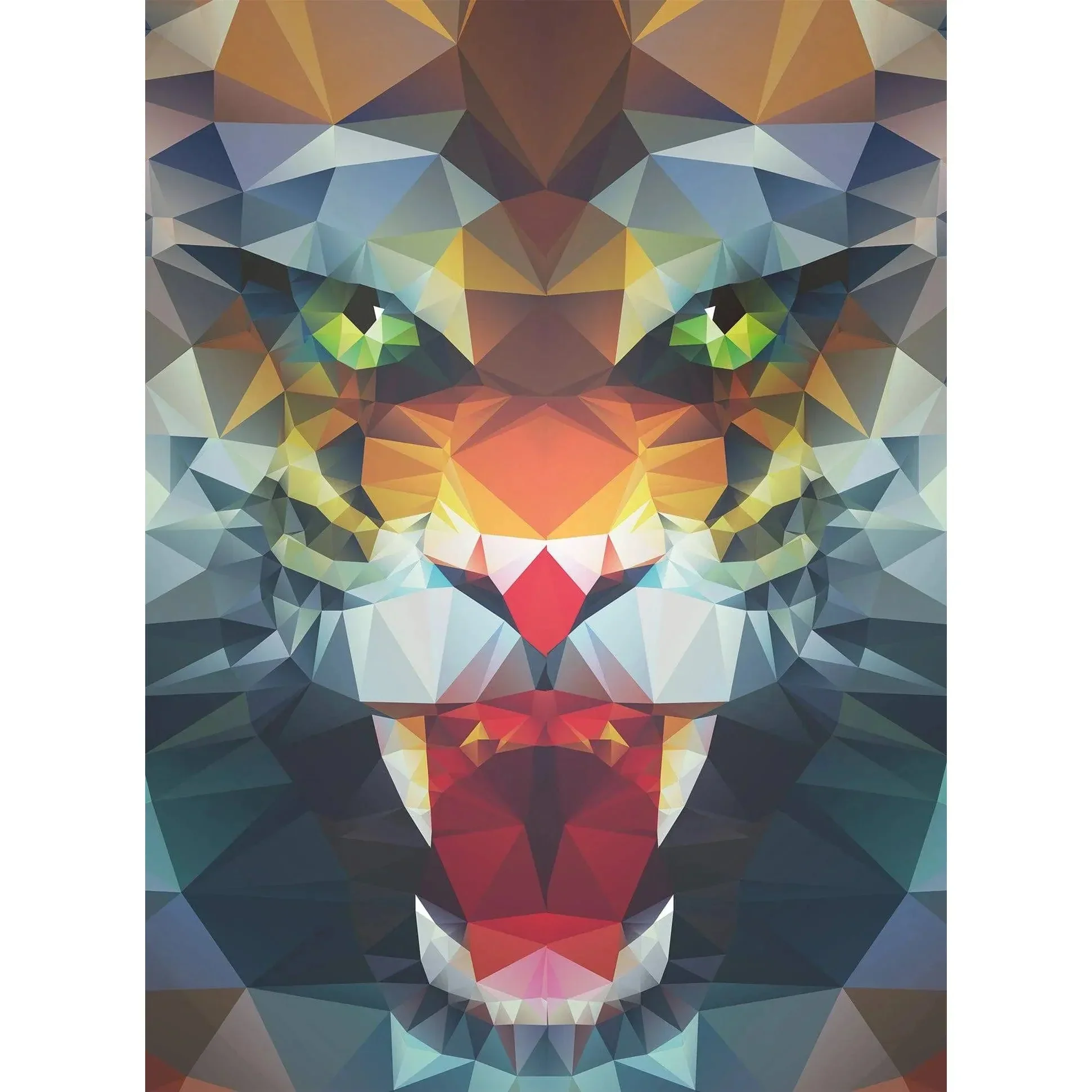 RAVENSBURGER PUZZLE - POLYGON LION 500 PIECES - Image 2
