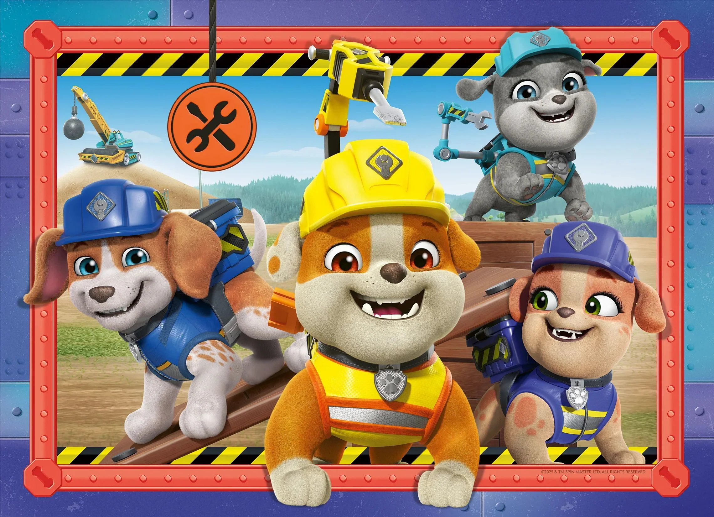 RAVENSBURGER RUBBLE AND CREW - WERE A PUP FAMILY 4X42 PIECE PUZZLE - Image 4